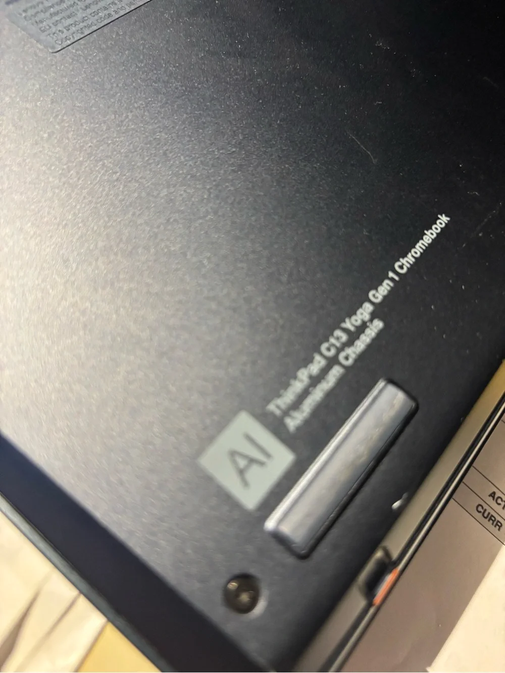 Lenovo Thinkpad C13 Yoga Gen 1 Chromebook